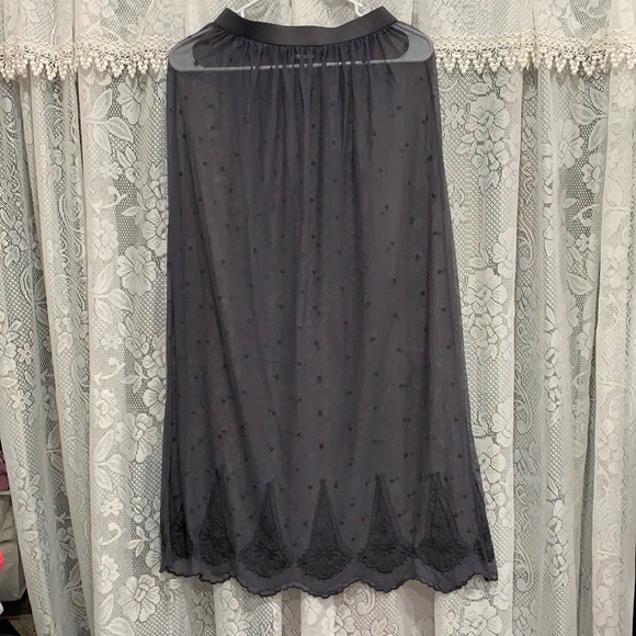 PACSUN grey mesh skirt - Picture 1 of 6